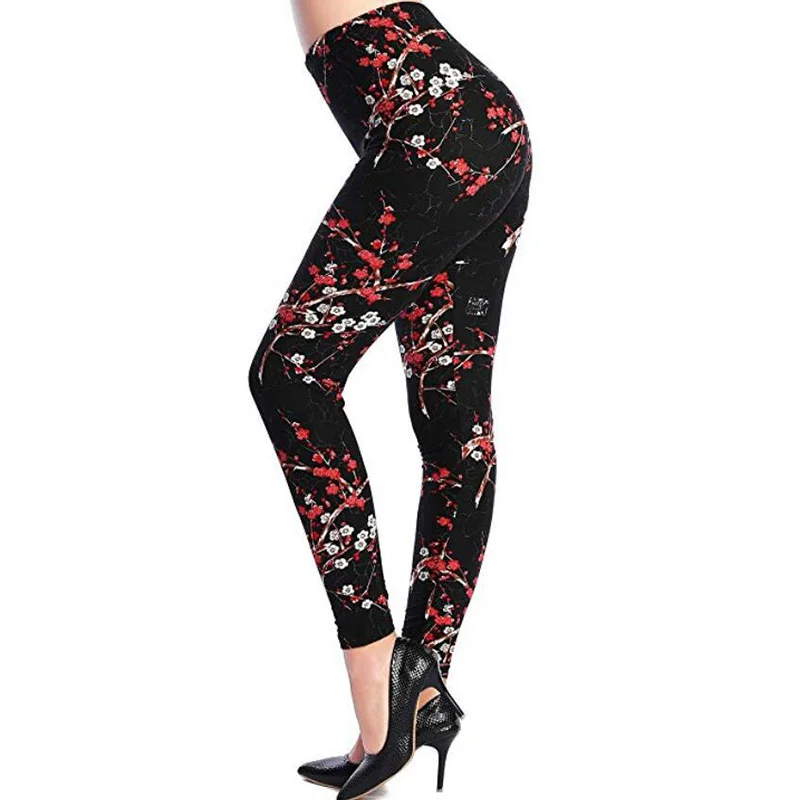 YSDNCHI Leopard Printing Leggins Women Pants 2021 Fashion Slim High Waist Elasticity Gym Fitness Sexy Push Up Leggins ribbed leggings Leggings