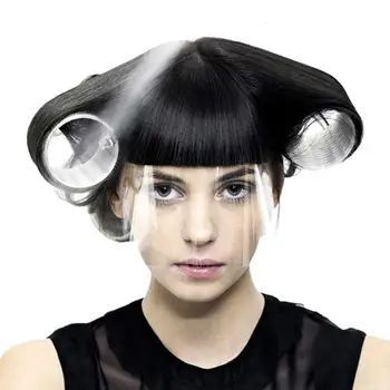 

2017 50 Pcs/Set Professional Hair Eye Protector Transparent Plastic Hairdressing Cover For Customer Hairs Styling Accessories