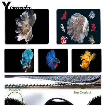 

Yinuoda New Design Betta Fish Durable Rubber Mouse Mat Pad Size for 18x22cm 25x29cm Rubber Mousemats