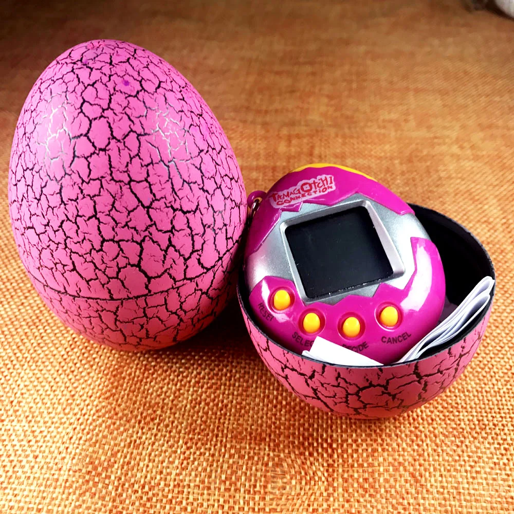 Funny Tamagochi Dinosaur Egg Tumbler Virtual Cyber Digital Pets Electronic Game pet Machine Dropshipping Tamagochi Girl Toys (1)