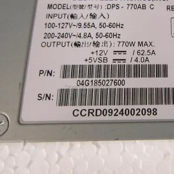 

DPS-770AB C 1U 770W Server Power supply for R515 R525 will test before shipping