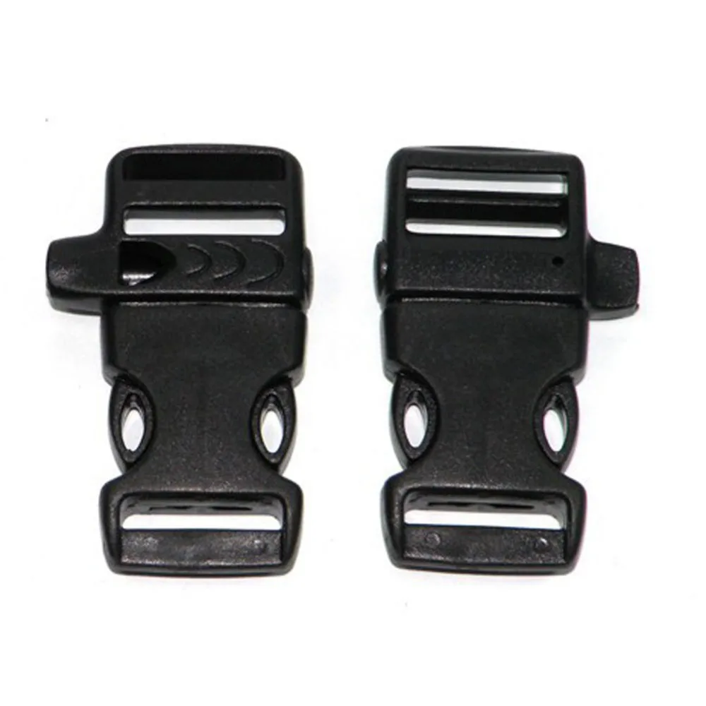 53*24mm Plastic Side Quick Release Backpack Bag Buckles Clip Cord Strap