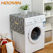 HOOMIN домашняя Организация холодильник ткань стиральная машина крышка Пылезащитная крышка