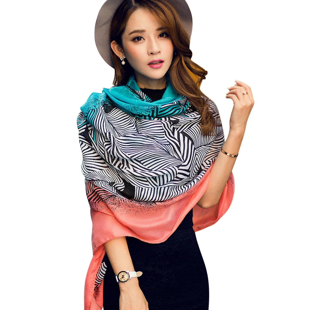 Women s scarf Materials for women's fashion scarves. The scarf material highly influences how you can wear it. Various fabrics possess unique characteristics and advantages. Popular materials to look for when buying women's fashion scarves include wool, cashmere, and silk. Wool.