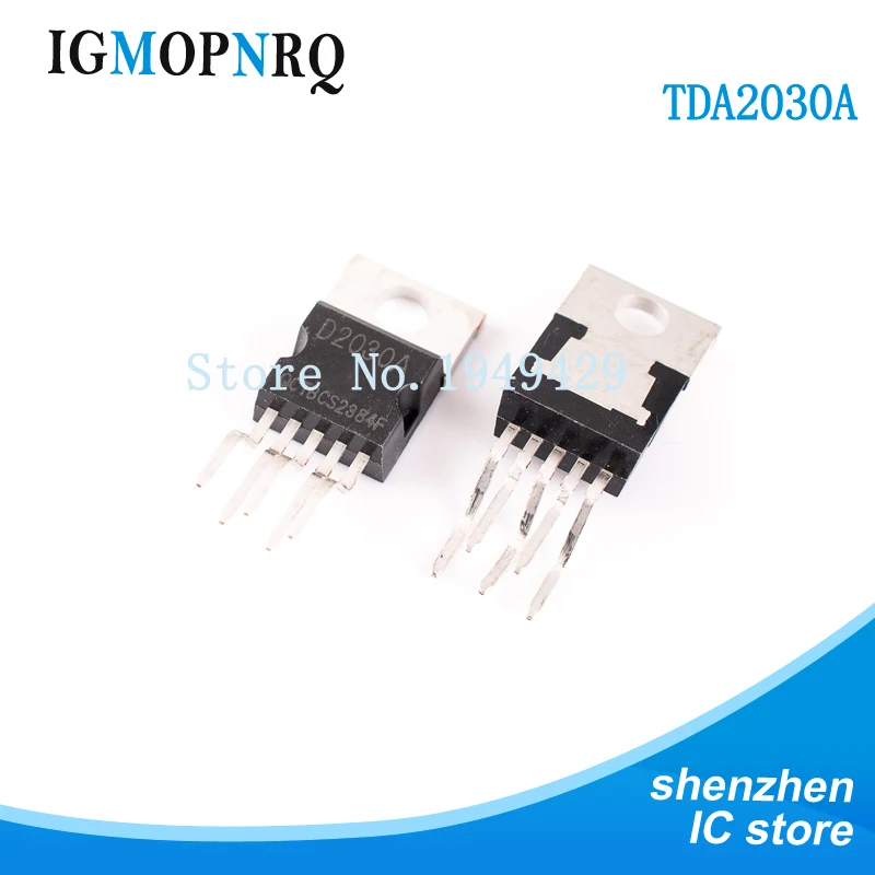 

Free Shipping 10pcs/lot D2030A D2030ACZ TDA2030 audio amplifier circuit TO-220 new original