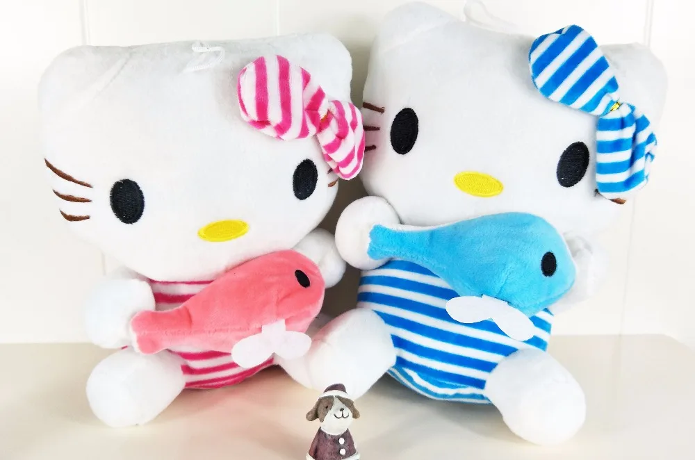 BOLAFYNIA Дети Плюшевые игрушки ВМС hello kitty на День святого Валентина Рождественский подарок на день рождения для маленьких детей мягкая