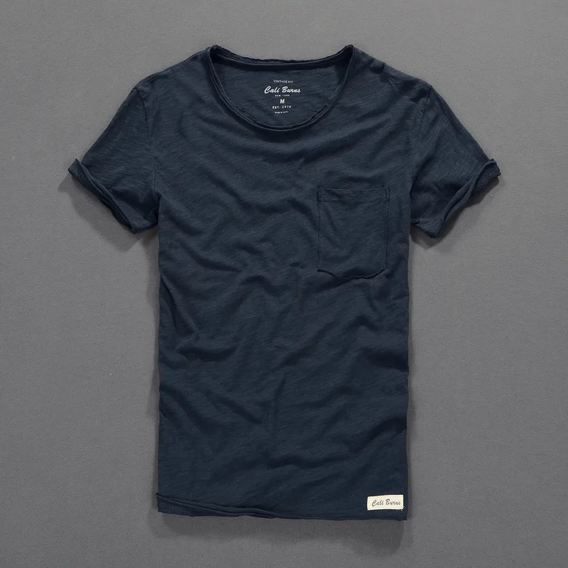 Verano hombres camiseta marca algodón de bambú sólido de manga corta 100% algodón camiseta hombres fábrica directa o-cuello camiseta para hombre camiseta Verano hombres camiseta marca algodón de bambú sólido de manga corta 100% algodón camiseta hombres fábrica directa o-cuello camiseta para hombre camiseta