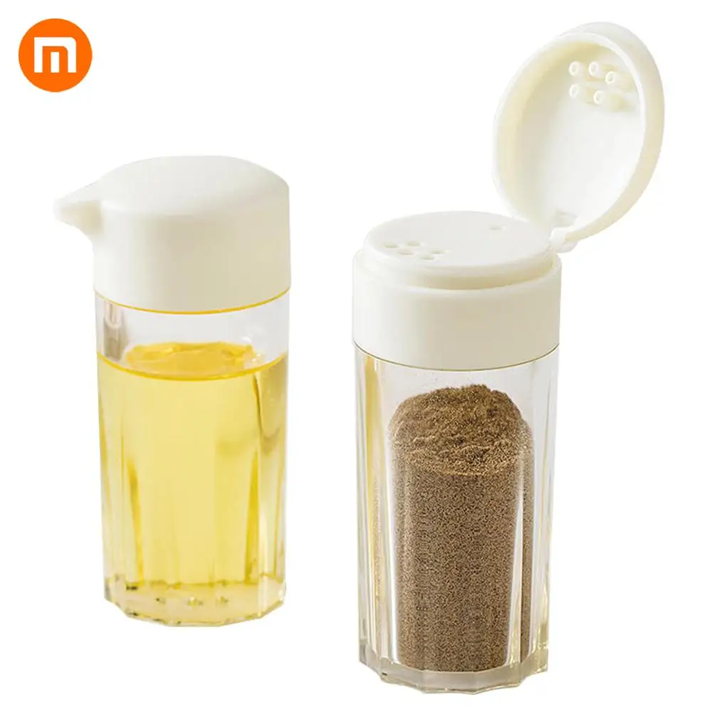 

Xiaomi Jordan&Judy PP Pepper Spice Shaker Salt Seasoning Can Kitchen Cruet Condiment Bottle Coffee Sugar Seal Jar Container