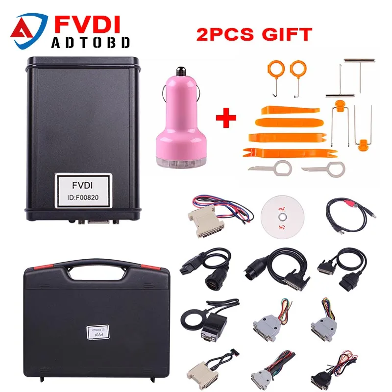 In stock FVDI V2014 or FVDI V2015 Full Version Including 18 Software FVDI ABRITES Commander