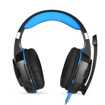 

TWISTER.CK Gaming Headset Deep Bass Headphone Stereo Over-Ear Gaming Headset Headband Earphone with LED Light for PC PS4