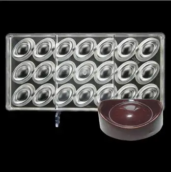 

Grainrain Polycarbonate Chocolate Cake mold Tray Clear PC baking tool Gold Ingots Shaped