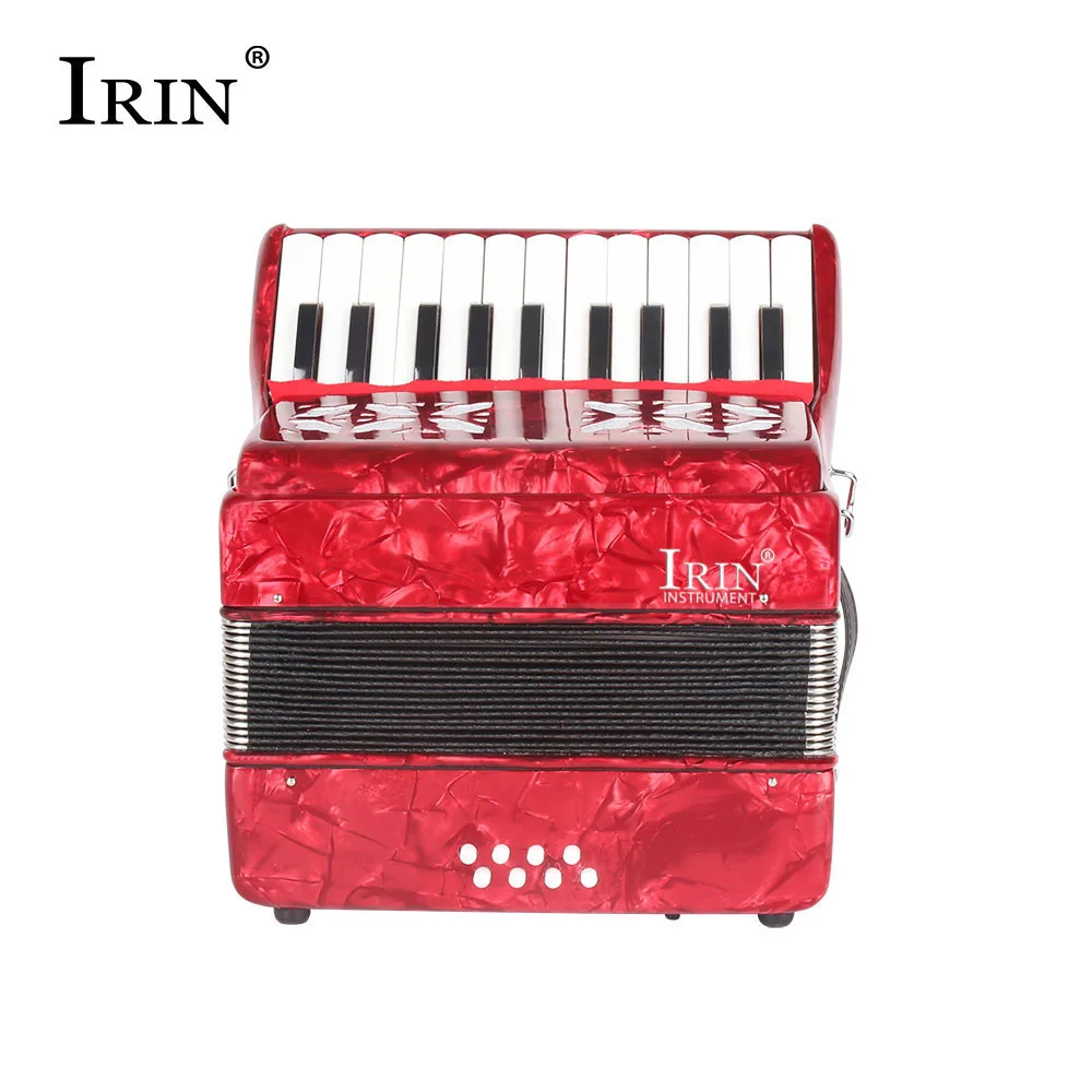 HOT-IRIN 22 клавиши 8 басовый аккордеон 22K8B детский аккордеон 22 клавиши 8 басовый аккордеон для детей(красный