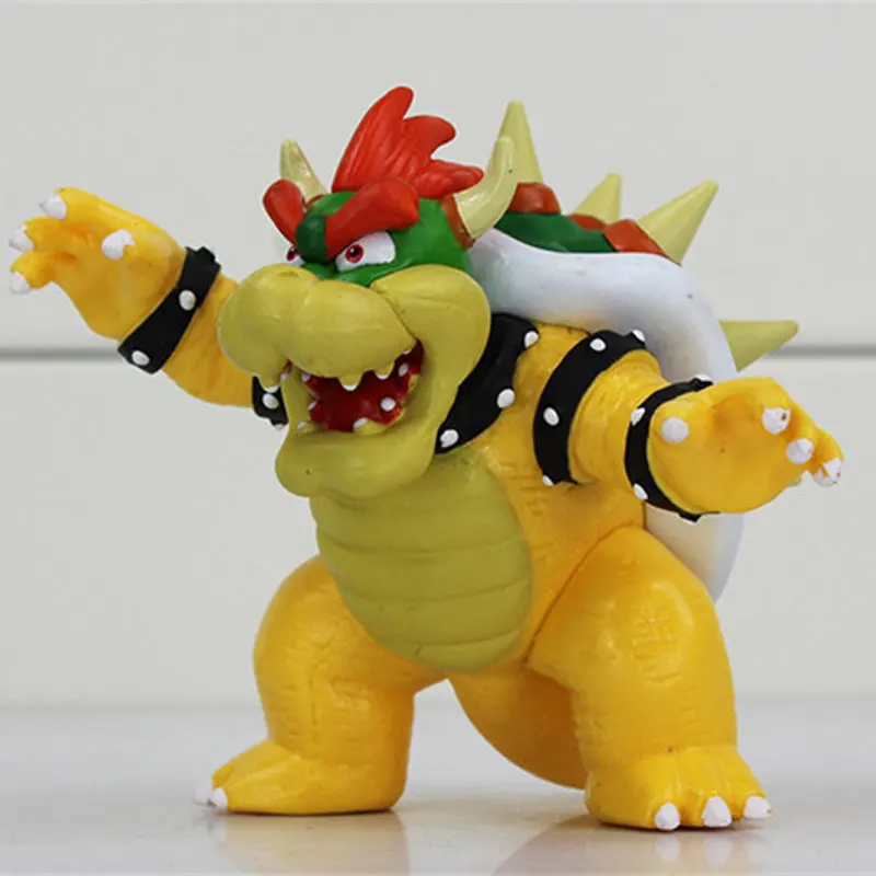 Высота каблука 10 см редкая коллекция Марио Bowser Рисунок Аниме Драконий жемчуг