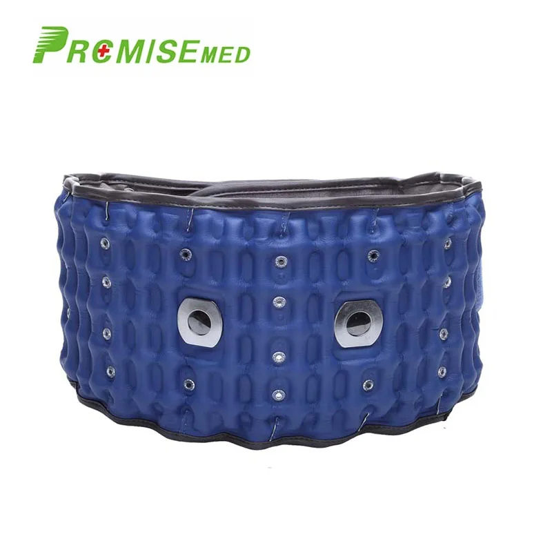 pr+mise Adjustable traction waist orthopedic belt inflatable support back fixed belt ease waist relaxing pain massage belt