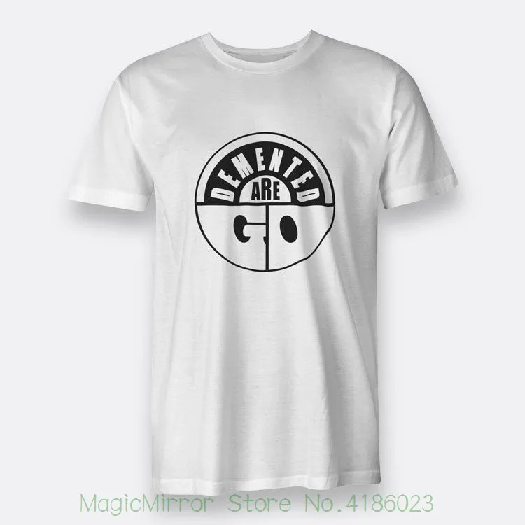 

The Punk Rock Demented Are Go Sz S - 3xl White Tee Mens T-shirt Sleeve Tee Shirt Homme Tshirt