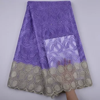 

2018 High Quality Embroidery Tulle Lace Fabric Fashion African Lace For Party Dress African French Lace Fabric A1335