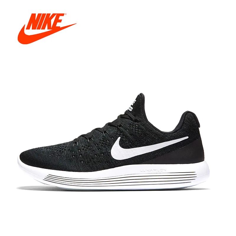 Original New Arrival Authentic NIKE LUNAREPIC LOW FLYKNIT 2 Mens Running Shoes 863779 Walking Jogging Sneakers