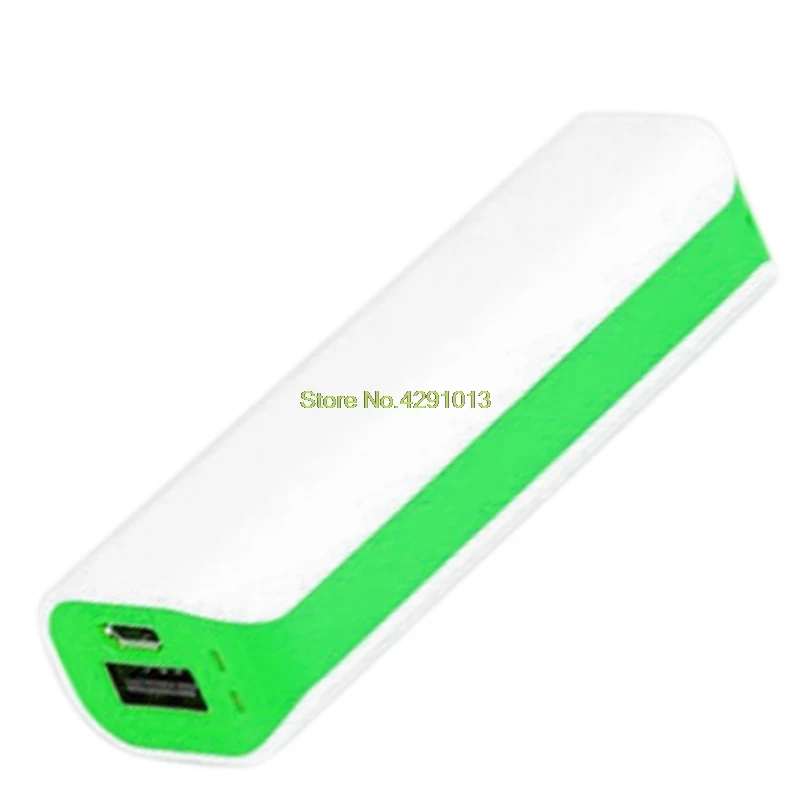 

2600mAh USB External Battery Case Charger Power Bank DIY Box Portable for phone Drop Shipping Support