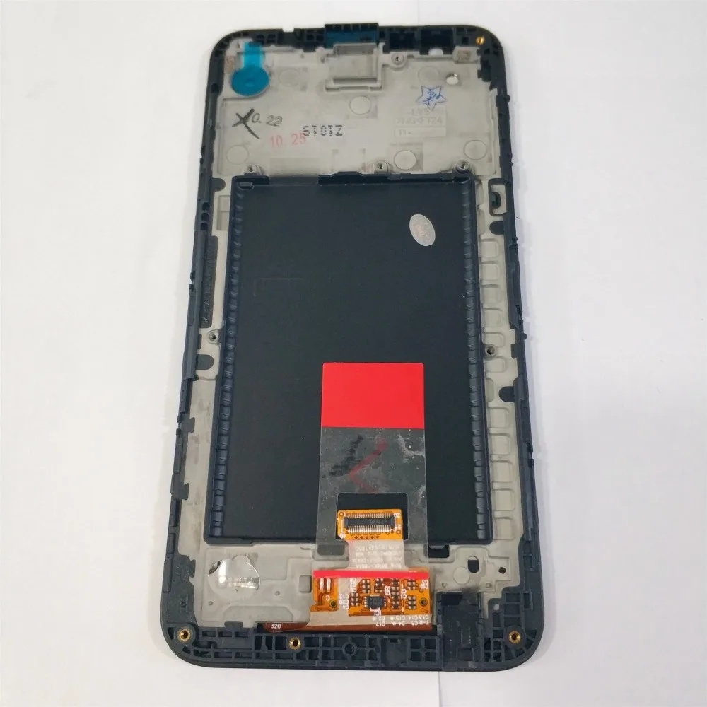 Для LG K10 2017 M250 M250N M250E M250DS ЖК дисплей с рамкой кодирующий преобразователь