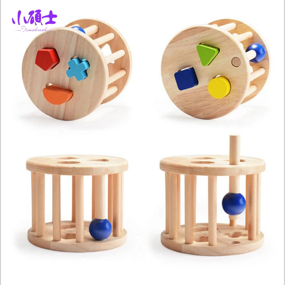 Montessori Method Wooden Intelligence Box For Children Kids Learning