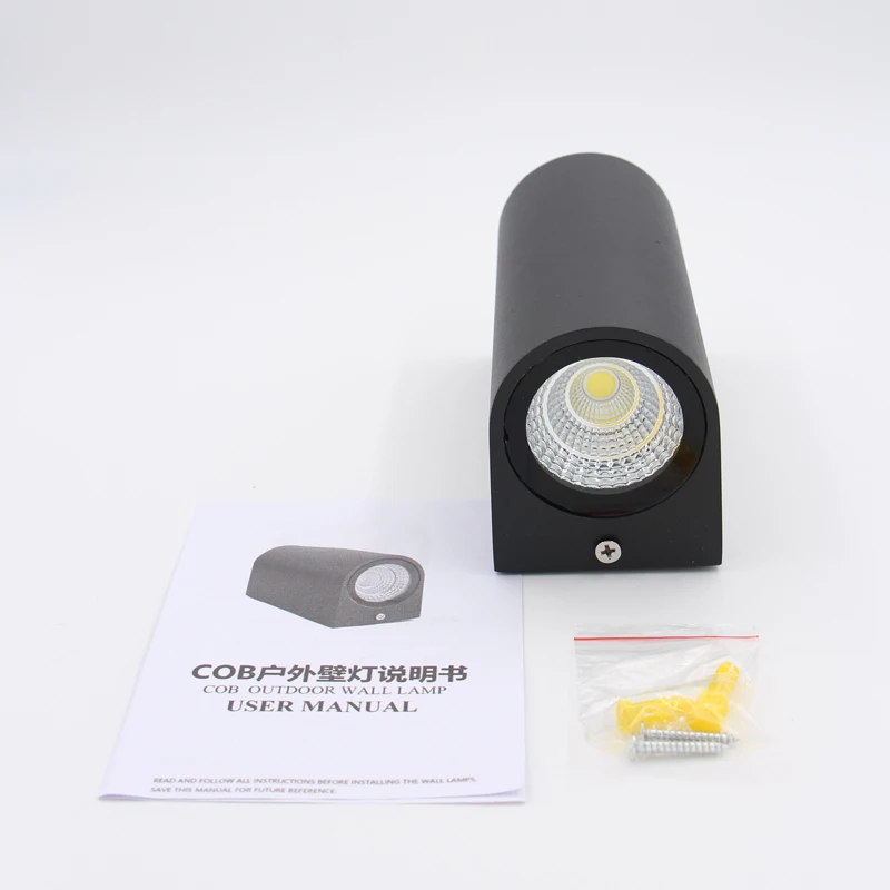 Waterproof Outdoor Wall Lamp, IP65 LED Wall Light, 6W Balcony Lighting, Exterior Sconce for Patio image 6