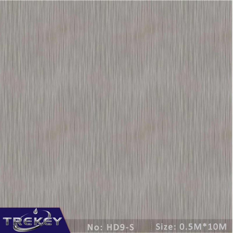 

[Width 0.5M] Brushed Grey Metal Water Transfer Printing Film, Hydrographic film, Hydro Dipping Film Film For Aqua Print HD9-S