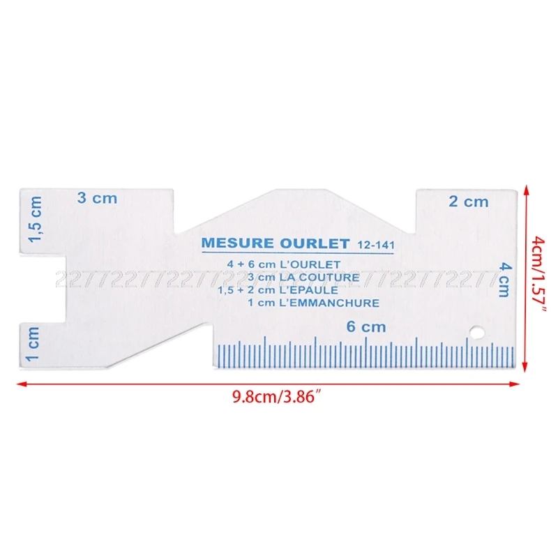 

DIY Sewing Patchwork Ruler Quilting Grid Cutting Sewing Tailor Student Craft Measuring ruler JUN21 dropship