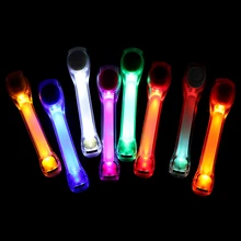 1 шт. Регулируемый светоотражающий безопасный эластичный ремень на руку для ночного велоспорта, светодиодный светильник на руку для бега на открытом воздухе