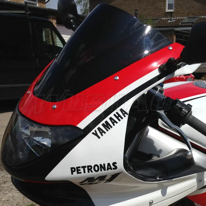 Лобовое стекло для мотоцикла ветровое Yamaha YZF600R YZF 600 R RN RH Thunder Cat|Козырьки от ветра и