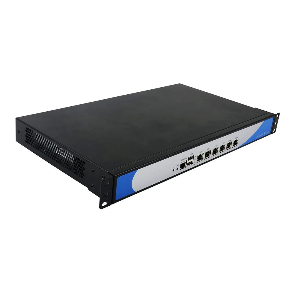 Yanling customize 6 Lan Mini Linux 1U Rackmount сервер i3 4160 облачный компьютер Pfsense ПК с VGA слот для карт
