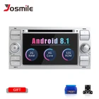 2 din Android 8.1 Car DVD Player For Ford Focus 2 Mondeo 4 Fiesta C-Max S-Max Fusion Transit Kuga Radio Multimedia Navigation