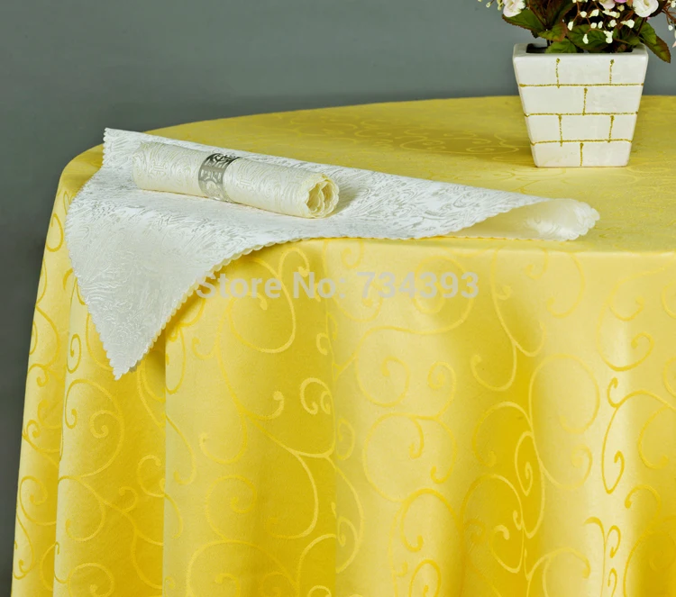 Wholesale custom upscale hotel restaurant tablecloth round tablecloth square table cloth