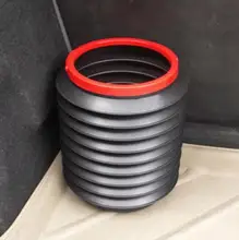 High-quality 4L car folding collapsible bucket fishing bucket of container storage box fishing box eva customization easy to clean box customized baiting bucket thickening fishing bucket waterproof case