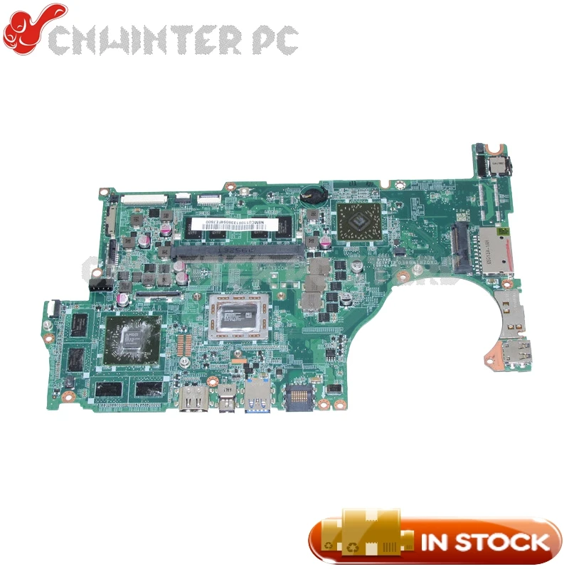 

NOKOTION DA0ZRIMB8E0 REV E NBMCU11001 For Acer aspire V5-552G Laptop Motherboard A6-5357 CPU DDR3 HD8750 graphics card