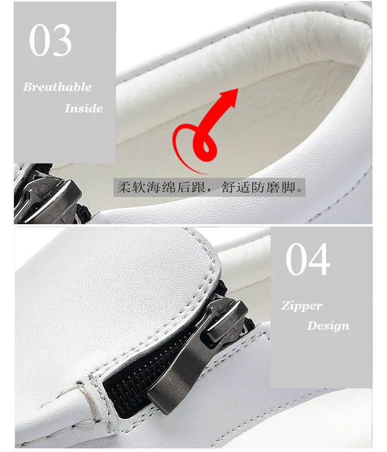 2019 Fashion Summer Women Sandals Wedges Sandals Ladies Open Toe Round Toe Zipper Silver White Platform Sandals Shoes (7)