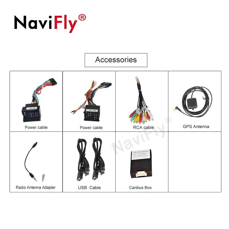Sale Navifly Android 9.1 7Inch Octa Core Car Radio Stereo Gps For Bmw E46 M3 Rover 75 With Wifi 4g Canbus Bluetooth 2+32GB ROM 1