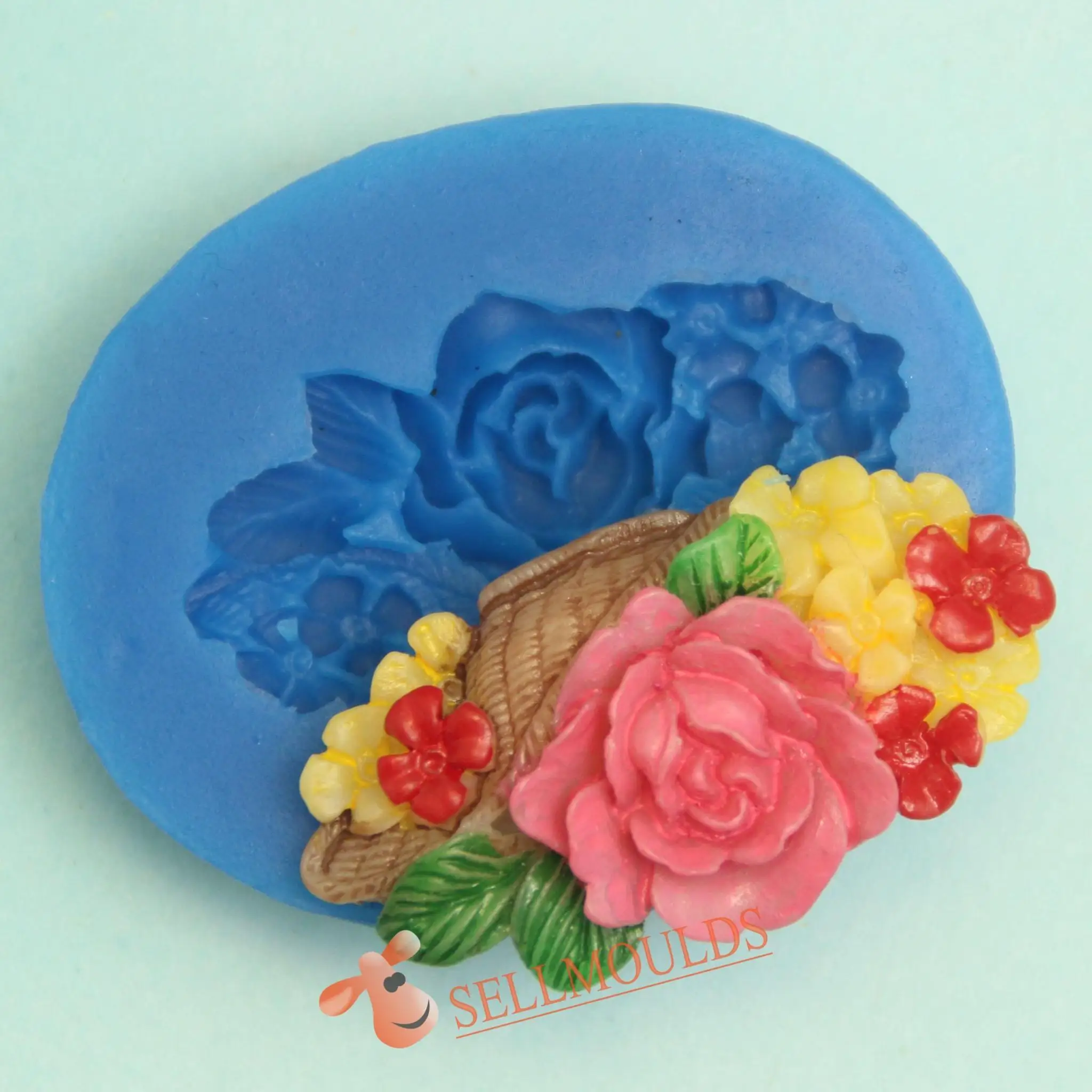 

F1022 High quality Flower silicone mold,Fondant Cake Decorating Tools BK