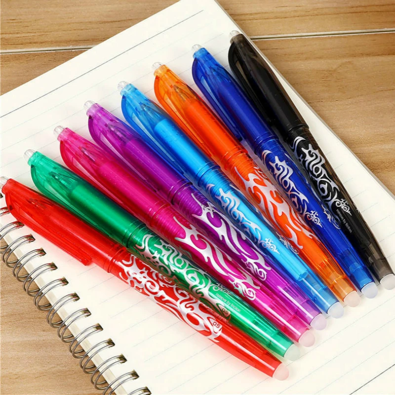 

1pcs Preferential Price Colorful Erasable Gel Pens Blue Black Pen Sales Gifts Boutique Student Stationery Office Pen Writing