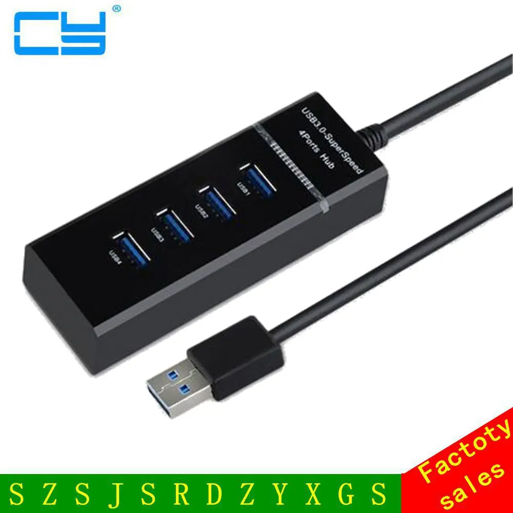 4 Port USB 3 0 Hub Splitter High Speed For Computer Notebook font b Laptop b