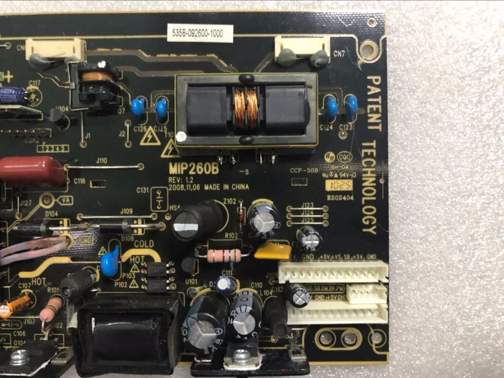 Power Board for SZYLIJ L26E10/L2610CDS board MIP260B Original