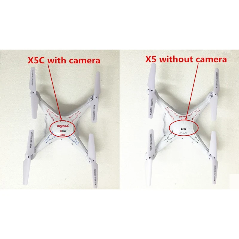  Syma X5C X5C-1 (Drone con cámara 2.0MP) Quadrocopter con cámara RC Drone Quadcopter o Syma X5 X5-1 