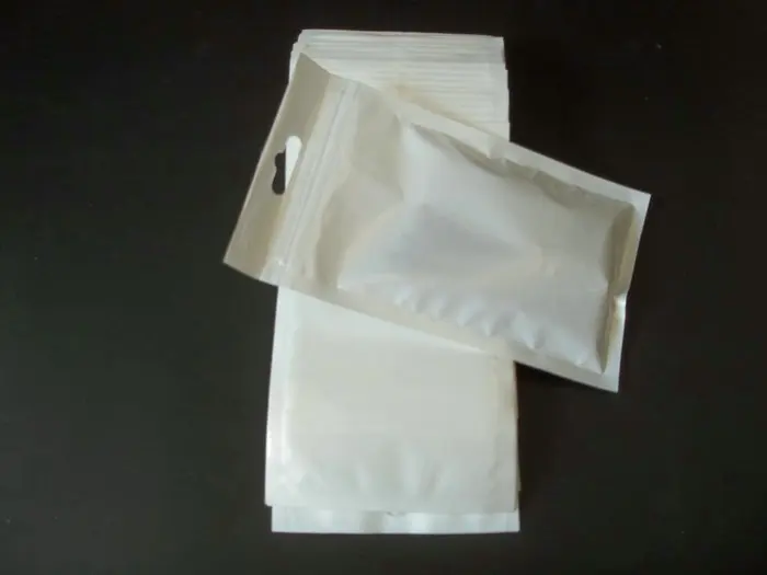 1000 шт. 14x8 см Универсальный белый прозрачный молния заблокировать розницу пластиковые посылка мешок, самостоятельная Печать OPP PP поли отверстие для мешка мешок