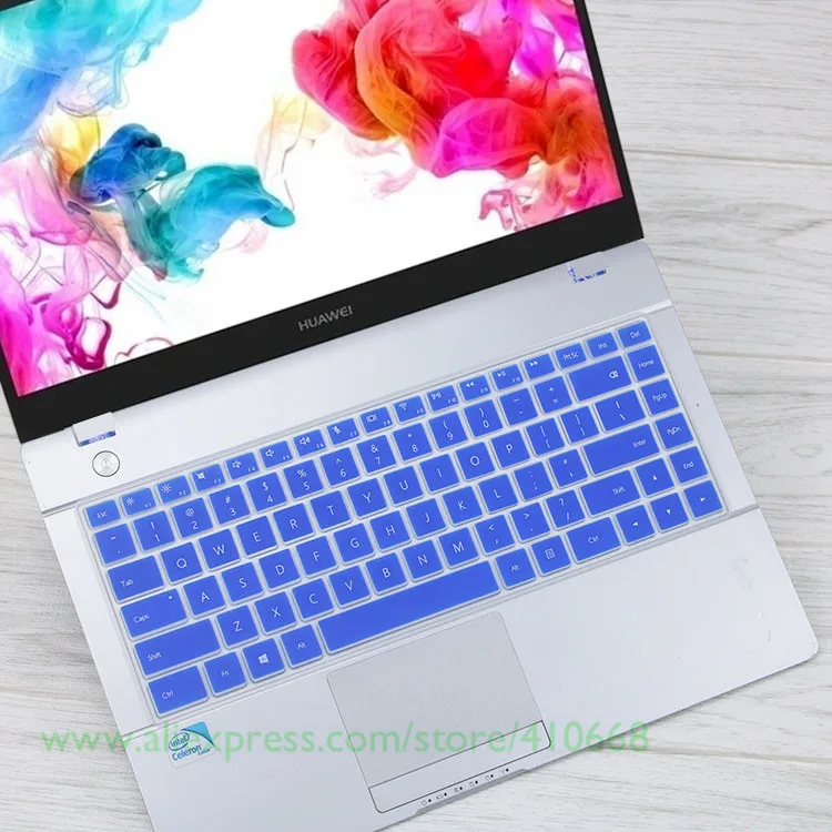 Для huawei Matebook D 15,6 ''силиконовый чехол Обложка клавиатуры для ноутбука Защитная крышка Тетрадь модель PL-W29 PL-W09 PL-W19 15 дюймов