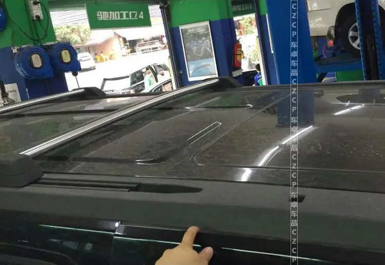 عالية الجودة سيارة الألومنيوم سقف رف السكك الحديدية الأمتعة الصليب بار ل هامر H3 2005 2006 2007 2008 2009 2010 بواسطة EMS (مع قفل)