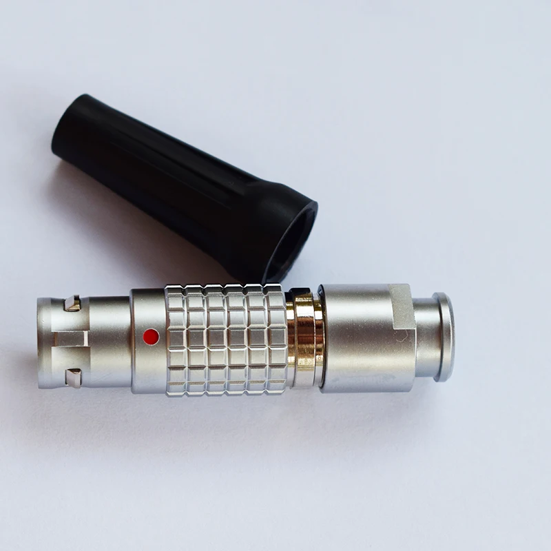 Металлический круглый разъем LEMO FGG 2B 2 3 4 5 6 7 8 10 12 14 16 18 19 pin штекер|4 male|8 maleplug connector |