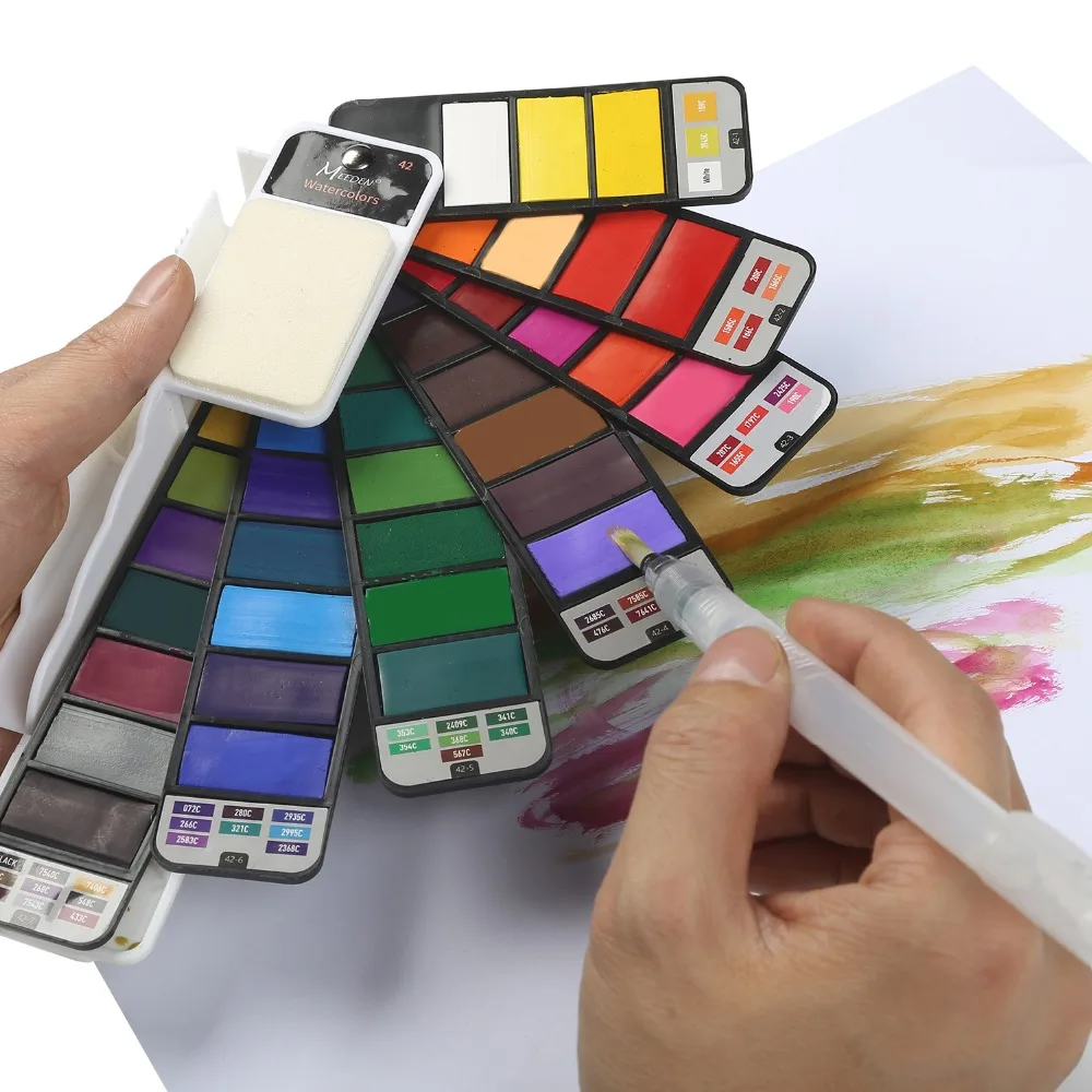 watercolor paint set
