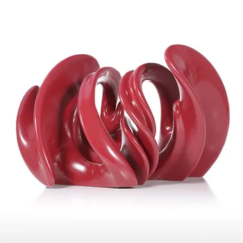 

38cm Shuttle Elegant Resin Modern Abstract Crafts Office Home Decorations Sculpture Art Resin Statue for Decoration R2131