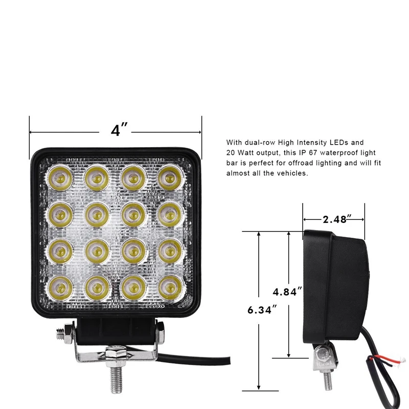 4pcs-48W-Square-LED-Work-Light-Spot-Beam-for-Jeep-Wrangler-ATV-4x4-Rv-Trailer-Fishing (1)
