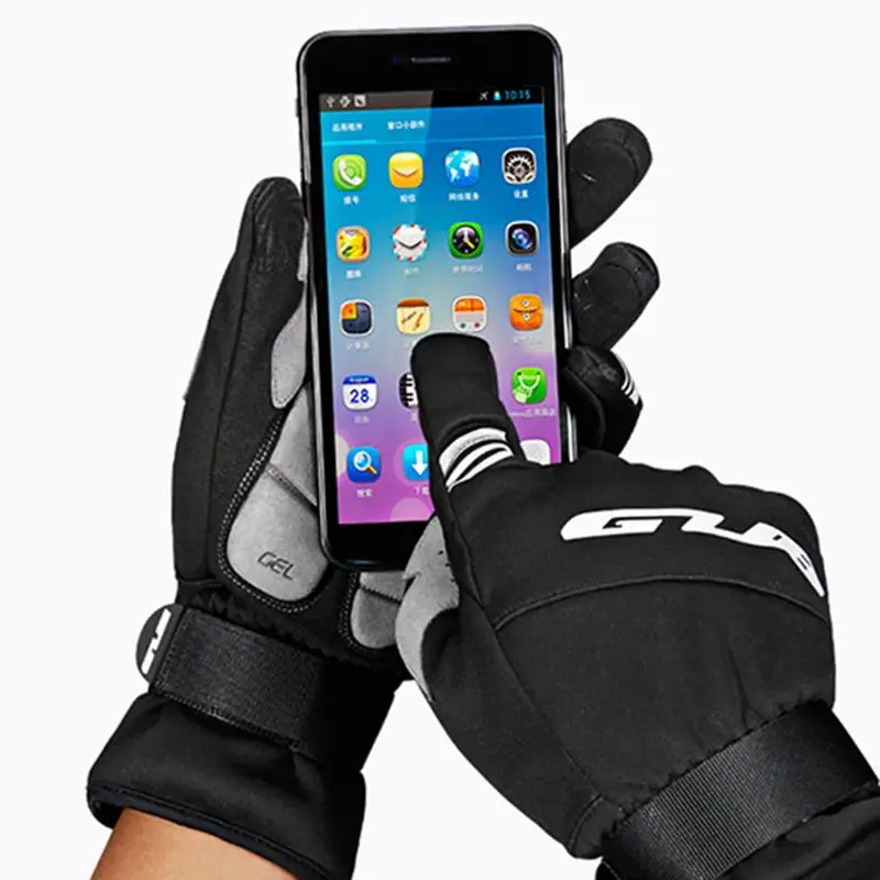

GUB S089 Windproof Warm Touch Screen Autumn And Winter Mountain Bike Riding Gloves All Fingers