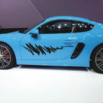 

Car Racing Free Painting Stripe 47'' Door Decal for Boxster Vinyl Side stickers ZC1463